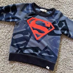 Superman Crew Neck Sweatshirt - 3T - never worn